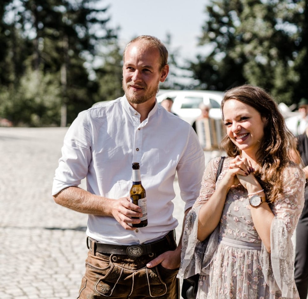 Helene und Philipp Bauer, das Gründer-Team hinter Glückslöffler und der Marke Helene Bauer Freie Rednerin